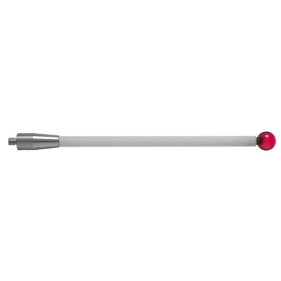 M4-Kugeltaster Ø8,0x100,0mm, Ker./Rubin, 630.00235