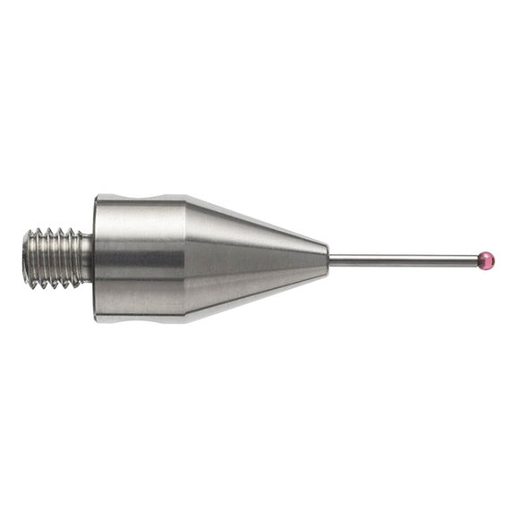 M3-Kugeltaster Ø1,5xL20,0mm, HM/Rubin, 630.00114