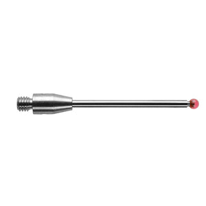 M3-Kugeltaster Ø2,0xL30,0mm, HM/Rubin, 630.00202
