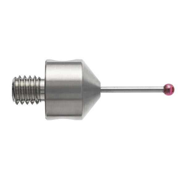 M5-Kugeltaster Ø1,5xL20,0mm, HM/Rubin, 630.00192