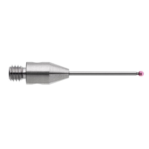 M3-Kugeltaster Ø1,0xL20,0mm, HM/Rubin, 630.00286