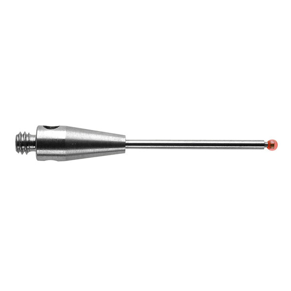 M2-Kugeltaster Ø1,0xL20,0mm, HM/Rubin 630.00030